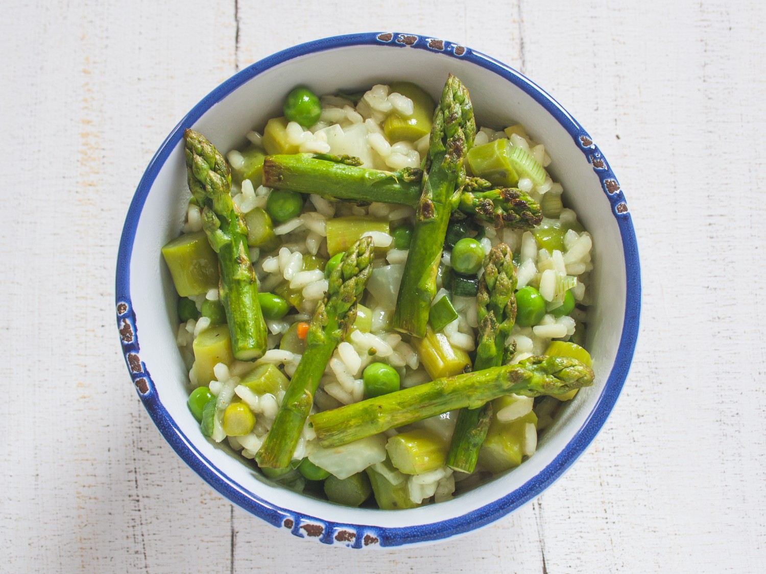 Spargel Risotto Gr N The Vegetarian Diaries