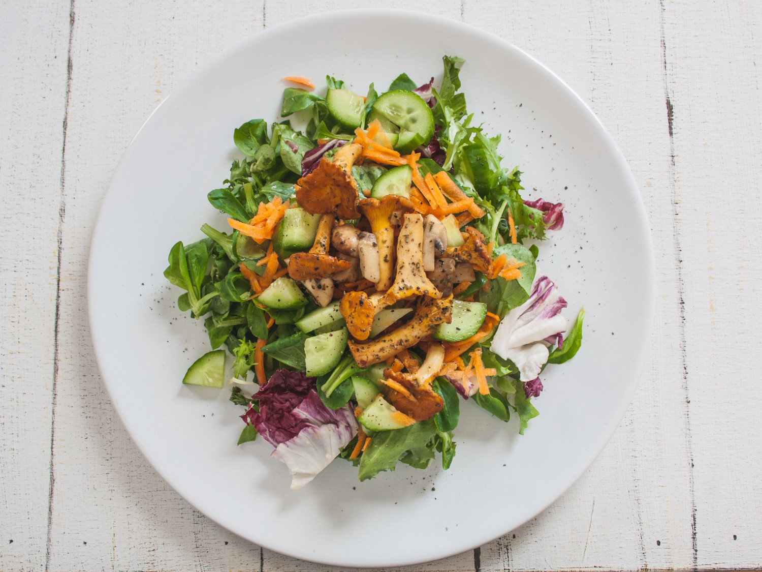 pfifferling-salat – The Vegetarian Diaries