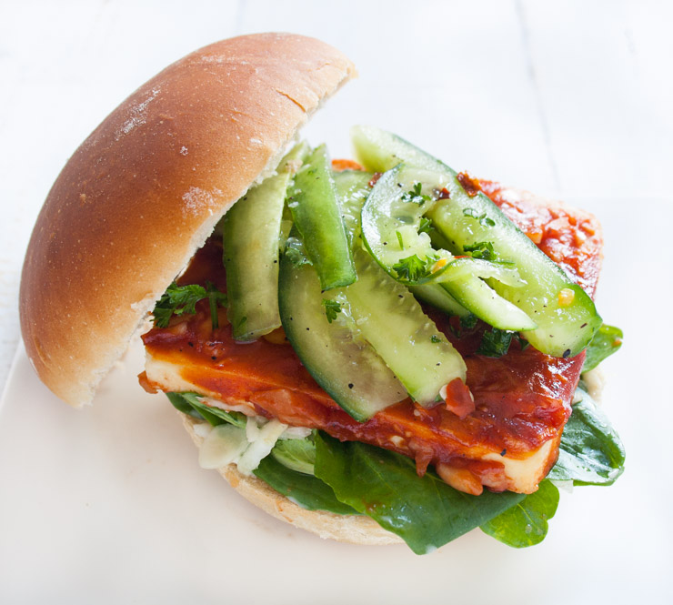 BBQ-Tofu-Burger - The Vegetarian Diaries