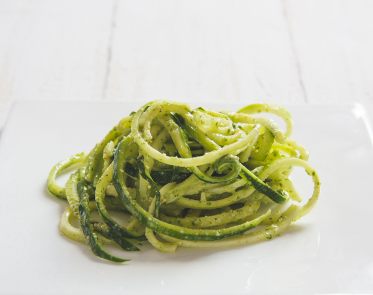 vegane Zucchini-Spaghetti nach Attila Hildmann - The Vegetarian Diaries