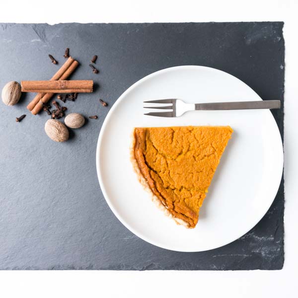 veganer Kürbiskuchen - Pumpkin Pie